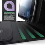 thumbnail of CSL Bluetooth Tastatur mit Schutzhülle, Tablet-Tastatur für 9-12 Zoll Tablets, magnetische Befestigung, Multimedia Funktionstasten, QWERTZ Layout