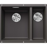 thumbnail of BLANCO SUBLINE 340/160-U Einbauspüle SILGRANIT felsgrau ab 60 cm