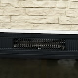 thumbnail of HOMCOM Lareira Elétrica 1800W com Efeito de Chama Temporizador Semanal e Proteção Contra Superaquecimento 120x24x80 cm Branco