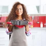 thumbnail of Relaxdays Springform Set, 7-teilig, rund & quadratisch, 18-28 cm, Stahl, Antihaftbeschichtung, Backformen, anthrazit