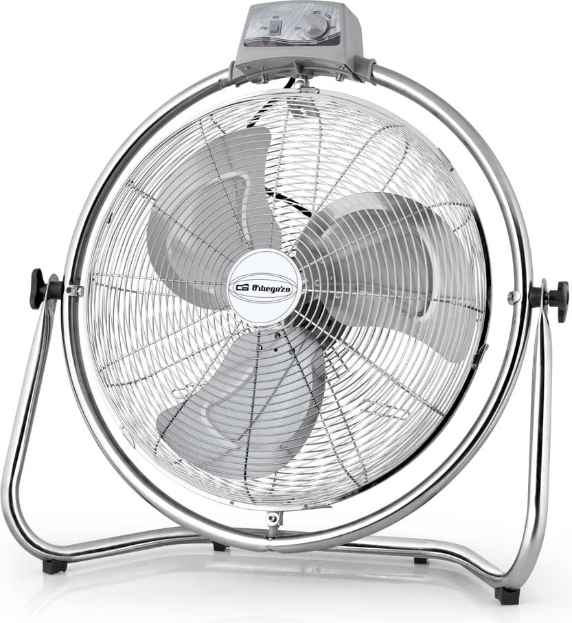 Orbegozo ventilador industrial PWO 1952, 3 velocidades de ventilación, cabezal oscilante, inclinación ajustable, 50 cm de diámetro, 120 W