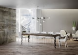 thumbnail of Ausziehbarer Tisch 90x180/284 cm Karamay Premium Walnuss-Anthrazit-Gestell