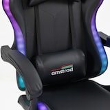 thumbnail of Amstrad AMS-LED-DARKSIDE Fauteuil / Chaise de bureau  noir avec éclairage LED 366 effets - Télécommande