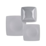 thumbnail of Excelsa servizio piatti 18 pezzi Eclipse ceramica bianco, nero e grigio