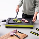 thumbnail of BERGNER - 2000 W XTRA-Grillplatte, 37 x 24,5 cm große Oberfläche und rutschfeste Unterseite