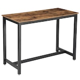 thumbnail of Helloshop26 - Table haute de bar vintage table polyvalente avec armature en fer pour boissons cocktails bar brasserie restaurant 12_0007672
