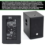 thumbnail of Pack Sono DJ 2000W complet BM SONIC BMS-12-ARRAY-BT - 4 Enceintes satellites, 2x SUB 31cm USB/Bluetooth, Supports Câbles