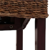 thumbnail of Set di 2 sedie da pranzo in vimini sedia M45 sedia in vimini di banana ~ leggero, senza cuscino