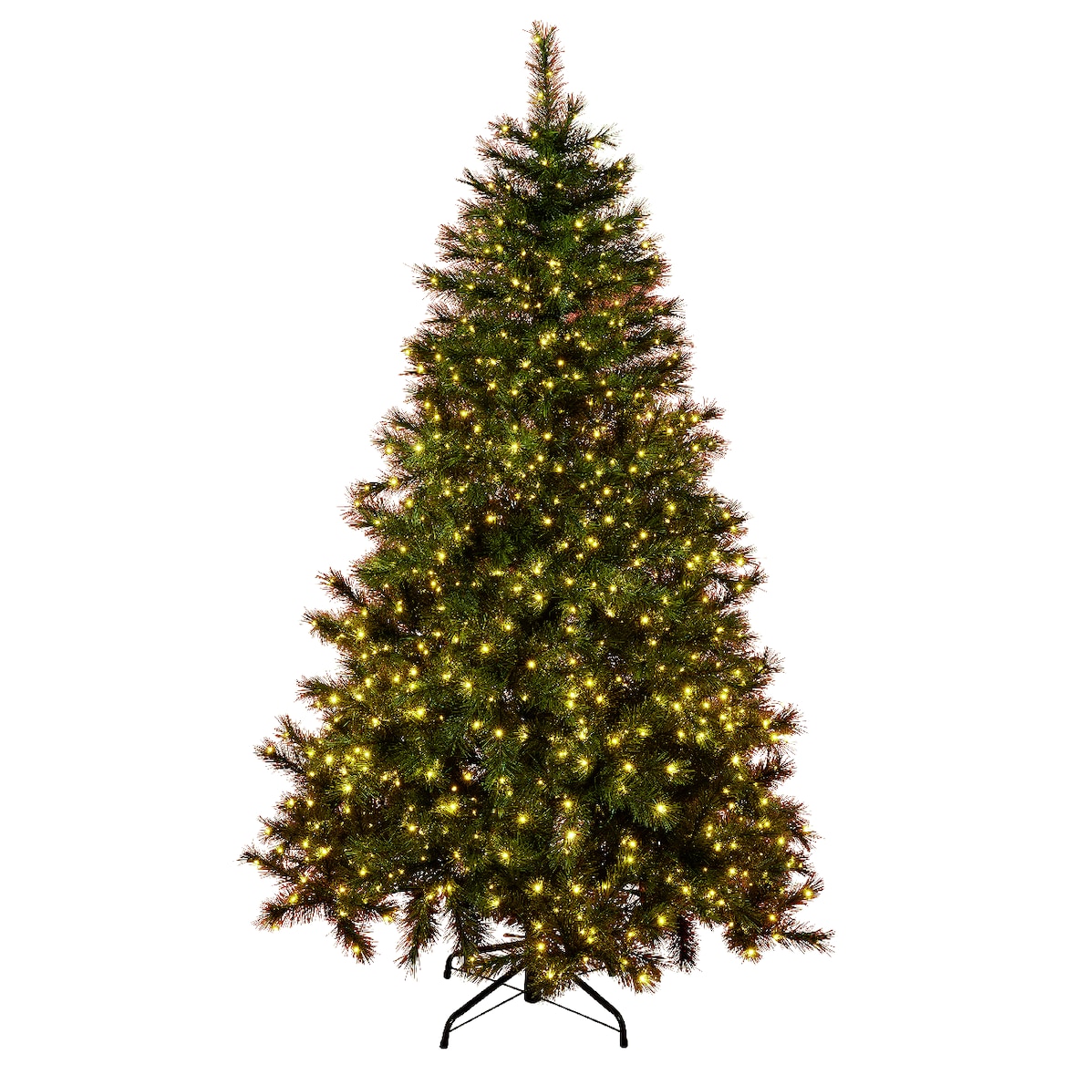 Tarrington House Árbol de Navidad con iluminación LED, Ø 114 x 180 cm, 1050 LED, 10 W, blanco cálido