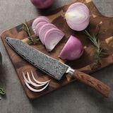 thumbnail of Wakoli EDIB Pro Damast Chefmesser Kiritsuke I 20cm Klinge I Pakkaholzgriff
