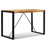 thumbnail of vidaXL Esszimmertisch Raues Mangoholz Massiv 120 cm