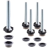 thumbnail of WAGNER Verstellfuß/Nivellierfuß 4tlg. Set - Ø 20 x M8 x 50 mm, QuickClick System Gleiteinsatz 20 mm Wollfilz - 15428699