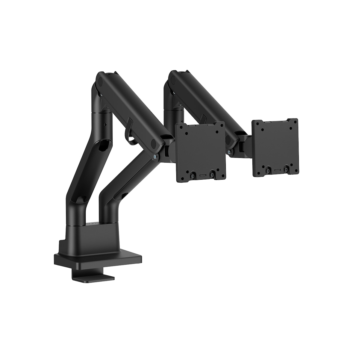 KIMEX - PC-Bildschirmhalterung - Gasfeder 2 Bildschirme 24"-45"