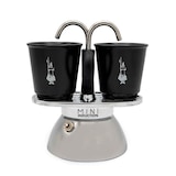 thumbnail of Bialetti 7310 Espressokocher Set Mini Induktion 2 Tassen + 2 Gläser schwarz