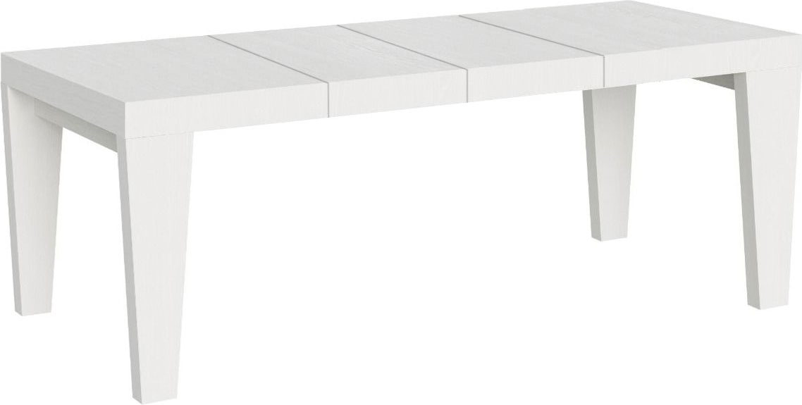 Ausziehbarer Tisch 90x180/284 cm Spimbo Premium Esche weiß