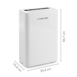 thumbnail of TROTEC Komfort-Luftentfeuchter TTK 52 E WS (max. 16L/24H) geeignet für Räume bis 31 m² Raumentfeuchter Design Entfeuchter