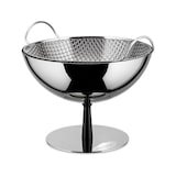 thumbnail of alessi c04 frutero de acero cromado, 150 cl, diámetro 25 cm, altura 20 cm.