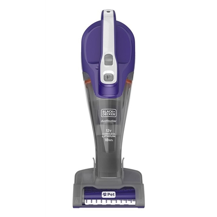 Black & Decker DVB315JP Handstaubsauger Violett Beutellos