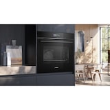 thumbnail of Siemens iQ700, Einbau-Backofen, 60 x 60 cm, Schwarz, Edelstahl HB776G1B1