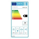 thumbnail of PKM Kaminhaube 9090-2H - 90cm, Edelstahl, Esse, Dunstabzugshaube