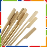 thumbnail of DayBays 100 Stk. Flaggenspieße aus 100% Bambus für Fingerfood 12 cm mit Grifffähnchen