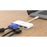 thumbnail of D-Link DUB-V310 USB-C 3-Port Adapter mit HDMI, Displayport, VGA