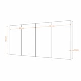 thumbnail of Spiegelschrank, Badspiegel, Badezimmer Spiegel City 160cm weiß JA mit 1x 5W LED-Strahler