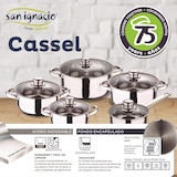 thumbnail of San Ignacio - Cassel Kochgeschirr 12-teilig mit Set aus 3 Pfannen Ø16/20/24 cm Paradise