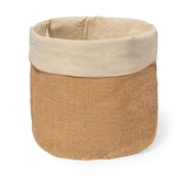 thumbnail of Cesto per il pane con cotone all'interno e juta all'esterno