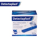 thumbnail of Cerotti detectabili color blu, impermeabili e resistenti allo sporco, cerotti alimentari,cerotti cucina,catering e ristorazione, 19 x 72 mm, 100 pezzi