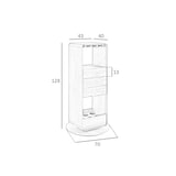 thumbnail of Angel Cerdá Mueble bar giratorio nogal 3115C