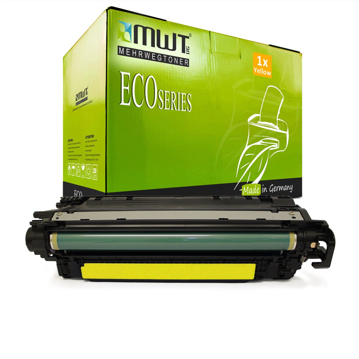 1 Mehrwegtoner kompatible Lasertoner ersetzt HP CF47 657X Yellow