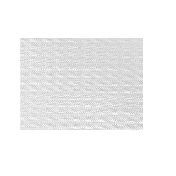 Nappe en papier blanche ronde gaufrée diam 148 cm CGMP
