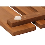 thumbnail of Felpudo de teca HWC-N10, alfombrilla de ducha, teca de calidad B (duramen, 20-30 años), 4x60x40cm