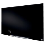 thumbnail of Nobo Whiteboard Glas 45" 56x100cm schwarz, magnetisch aus gehärtem