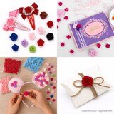 thumbnail of Satinrosen 3cm 10 Stück Stoffblumen zum Basteln Dekorieren Hochzeit Geschenkverpackung Blütendeko Tischdeko Handarbeit Stoffrosen Deko Blumen
