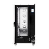 thumbnail of Forno professionale elettrico combinato convezione vapore per 20 teglie GN 2/1 - comandi touch
