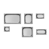 thumbnail of HENDI GN container met intrekbare handgrepen, GN 1/1, 28L, (H)200mm