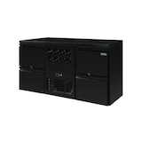 thumbnail of Barra trasera de 4 cajones y enfriador de vino de 8 botellas, negro, 380 W, 220 V - MONO