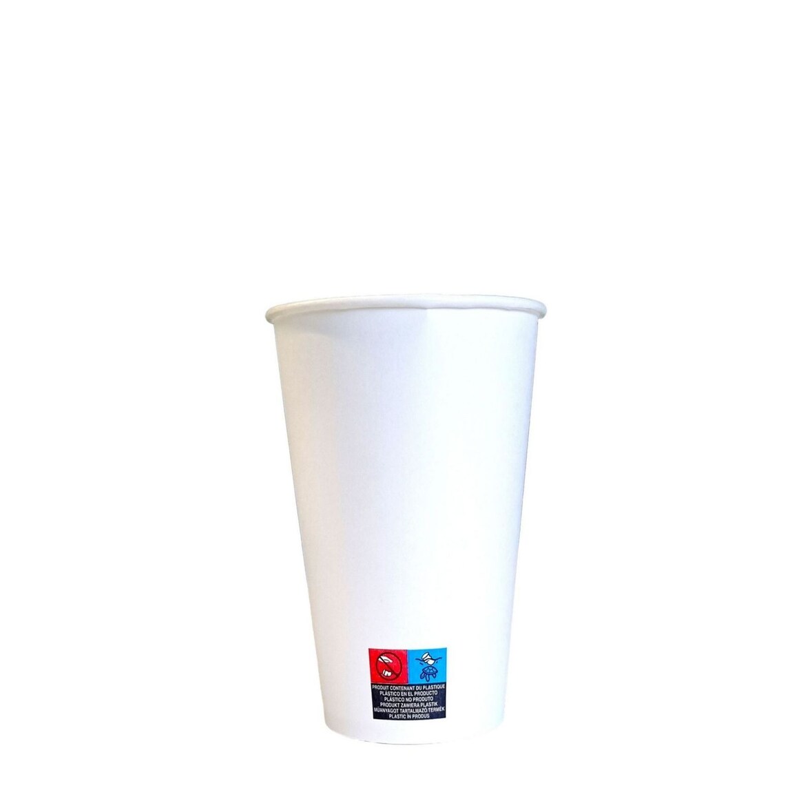 Metro Professional - Vaso de Cartón Reciclable Desechable Blanco 360ml - Pack de 40 unidades