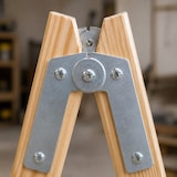 thumbnail of Escalera Tijera Doble Acceso Madera TM-DA con 4 Peldaños por cada lado