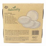 thumbnail of 25x Holzteller Einwegteller aus Pappelholz rund O26cm FSCR nachhaltig