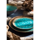 thumbnail of Excelsa 12-Teiliges Geschirrset Maldive Porzellan Blau