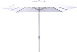 thumbnail of METRO Professional Parasol, aluminium / polyester, 3 x 3 m, UV-bescherming, waterafstotend, wit / platina