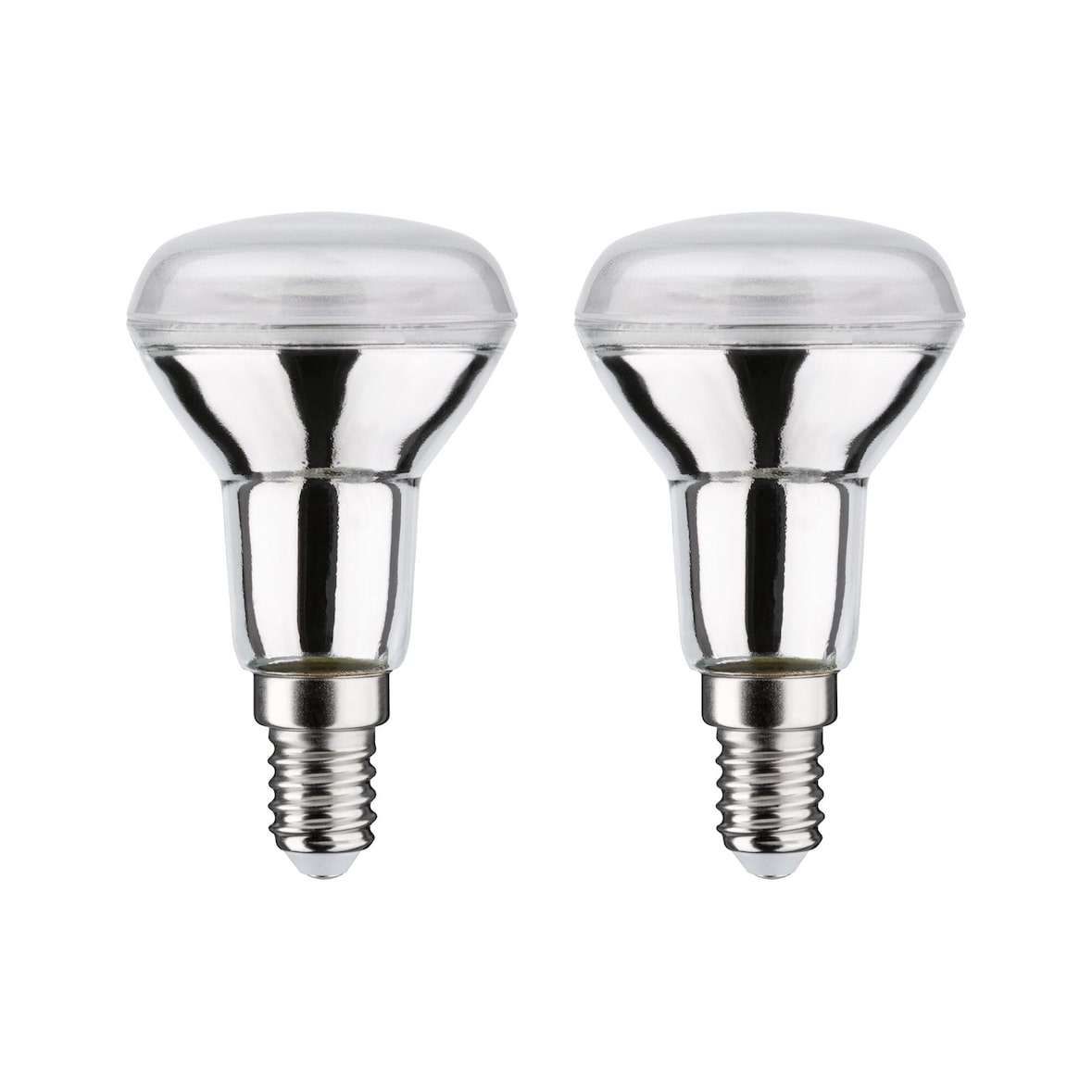 Paulmann Standard 230V LED Reflektor R50 E14 2er-Pack  2x420lm 2x5W 2700K  Silber 29049