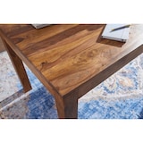 thumbnail of Esstisch Massivholz 160x80 cm | Sheesham Holztisch Rechteckig | Dunkelbraun | Handarbeit | NAKO Kollektion | Kadima Design