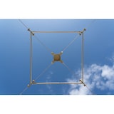 thumbnail of Biscottini Gartenpavillon für den Außenbereich – Pavillon 3,5 x 3,5 m quadratisch – Pavillon aus Schmiedeeisen – Gartenpergola – Bemalter Pavillon