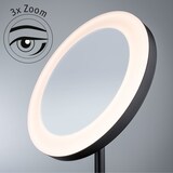thumbnail of Paulmann Miroir cosmétique LED Masua  IP44  White Switch 55lm 230V 4W  Noir mat 71151