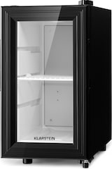 thumbnail of Brooklyn 23 Slim Kühlschrank LED Kunststoff-Einsatz Glastür Schwarz