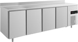 thumbnail of A&S Kühltisch -2 bis +8°C 2330x700x850mm mit 4 Türen u. Aufkantung